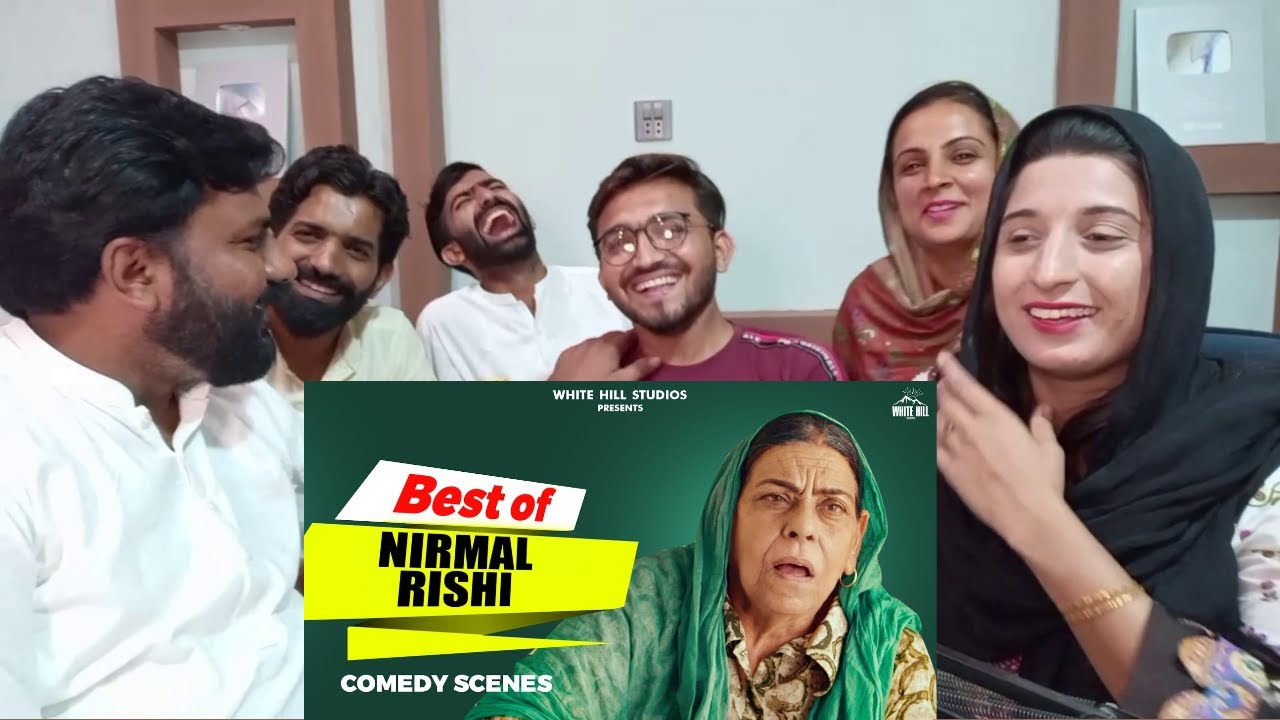 BEST OF NIRMAL RISHI : Punjabi Comedy Scenes | Pakistani Family Reaction
