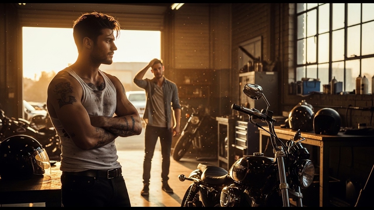 The Mechanic Offered Me a Ride on His Motorcycle - Said to Hold Tight | Gay Tale
