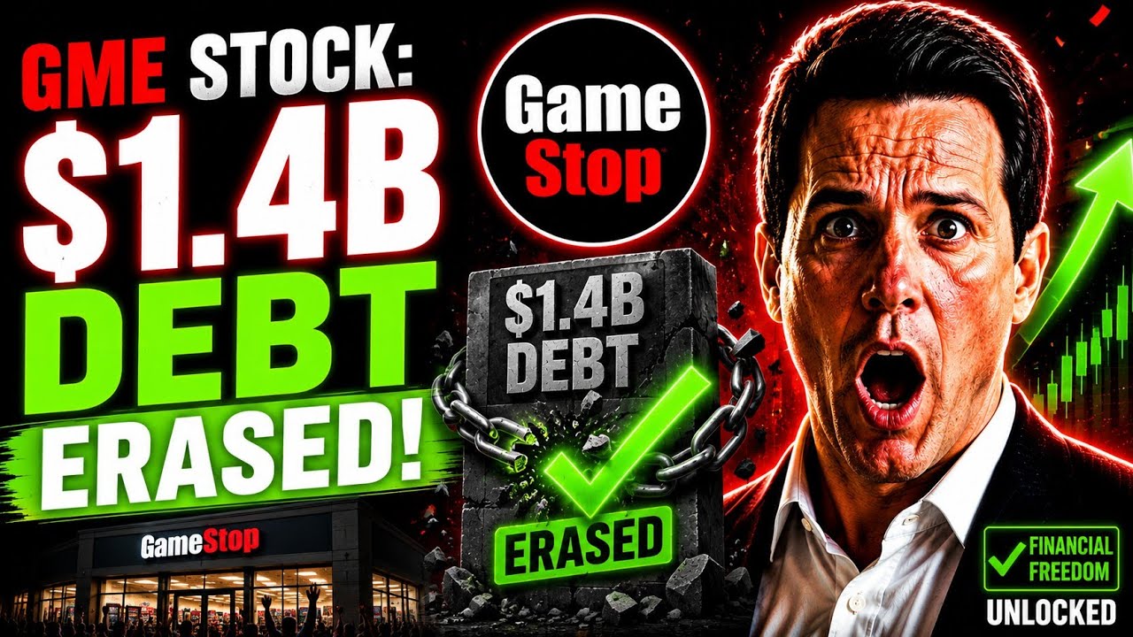 🚨АКЦИИ GME: ДОЛГ В $1,4 МЛРД СПИСАН! | Акции GameStop сегодня