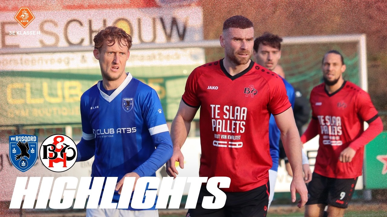 VOETBALGEVECHT OP HET KRAAIENNEST ⚔️🐦‍⬛ | Highlights | Rijsoord - EBOH | 3e klasse H 2025-2026