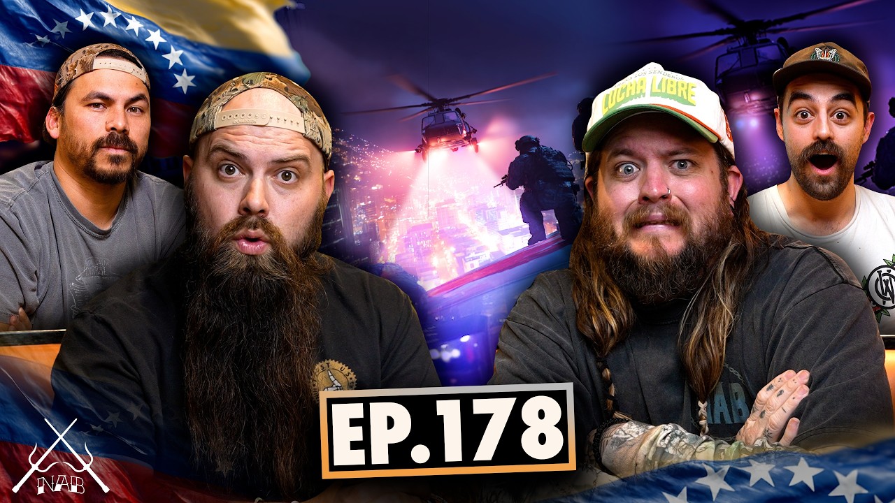 Black Op Sonic Tech in Venezuela, Grave Robber, & Seeing Eye Chair | Ep.178 | Ninjas Are Butterflies