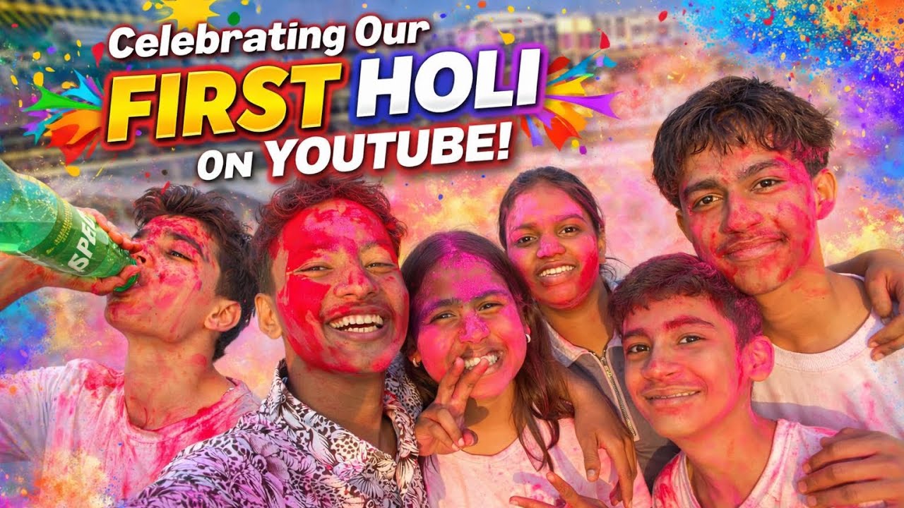 Holi khelna jada bato ma garib ko bachha vettiyo 😲 vlog 7 #vlog 