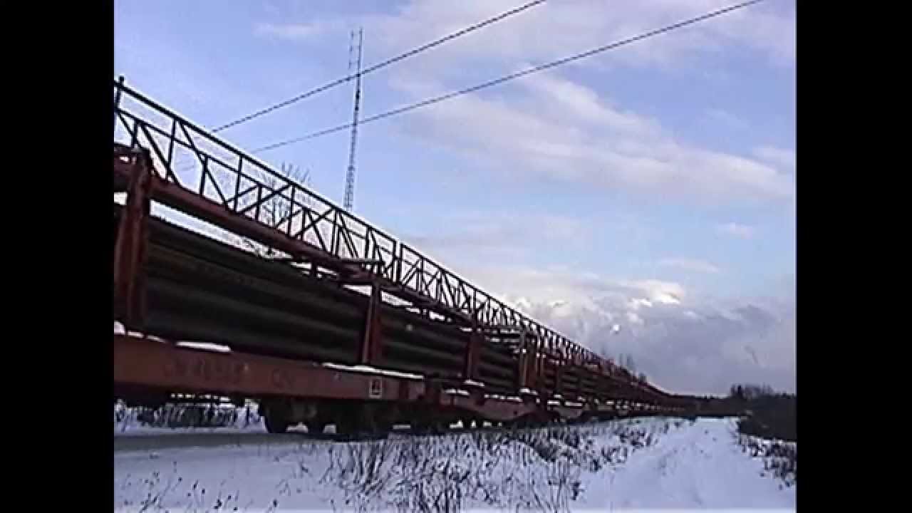 CN Rail train with 3 WHRC RS 23s 29 December 2001