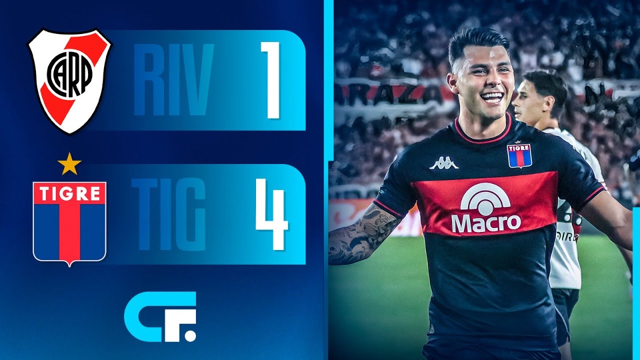 ✅ River vs Tigre [En Vivo] 🏆 Torneo Apertura Liga Profesional Argentina - Jornada 4