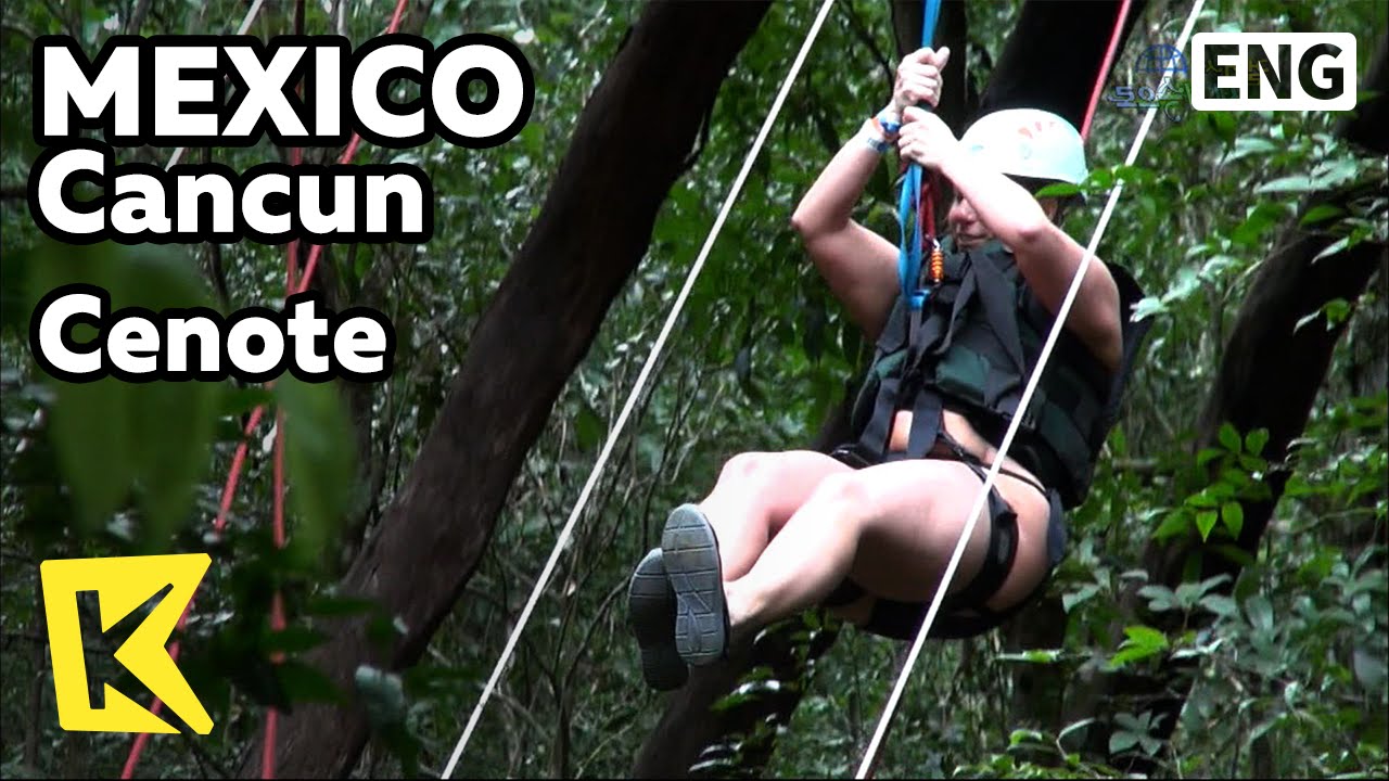 【K】Mexico Travel-Cancun[멕시코 여행-칸쿤]천연동굴 수영장 세노테 투어/Cancun/Cenote/Cave
