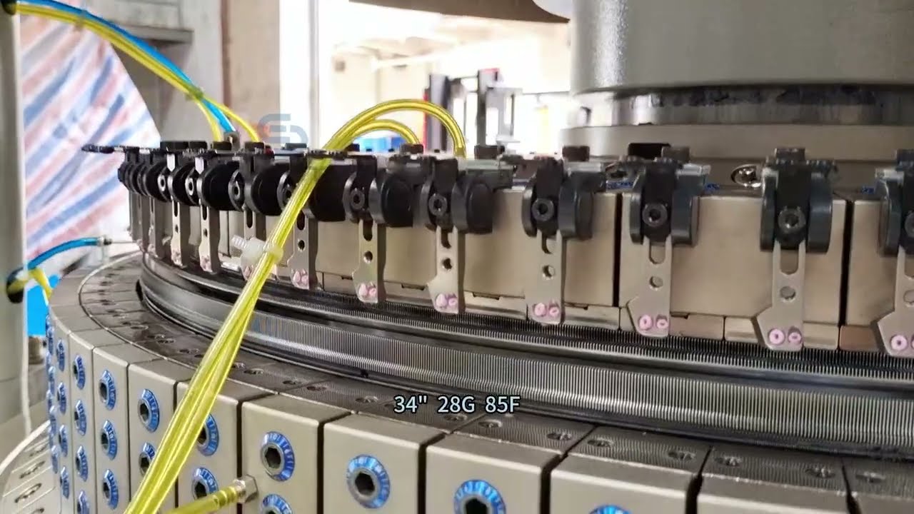 Double Jersey 34Inch 28G Circular Knitting Machine#circularknittingmachine