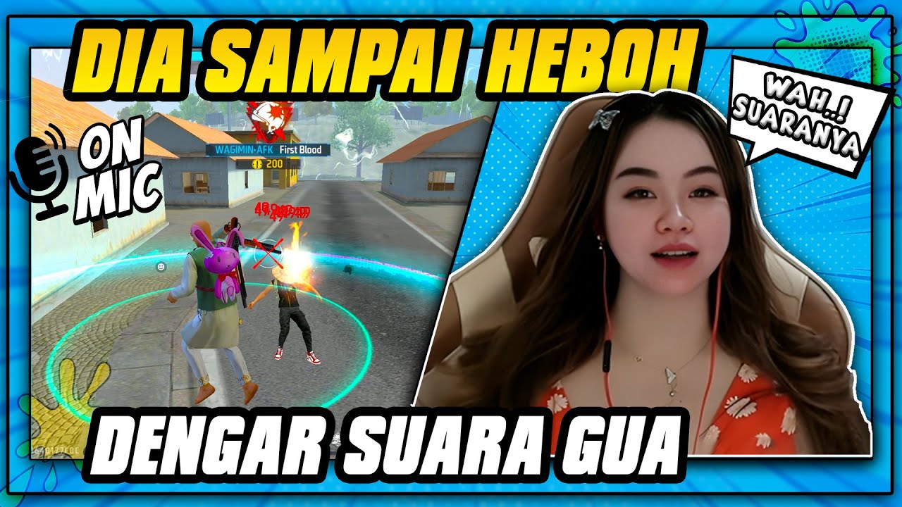 Streamer Cantik Ini Sampai Heboh Dan Gagal Fokus Karena Suara Gua Terlalu Berdamage