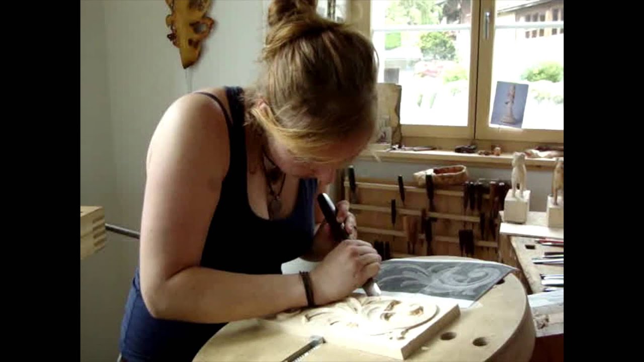 Wood Carving in Brienz, Switzerland