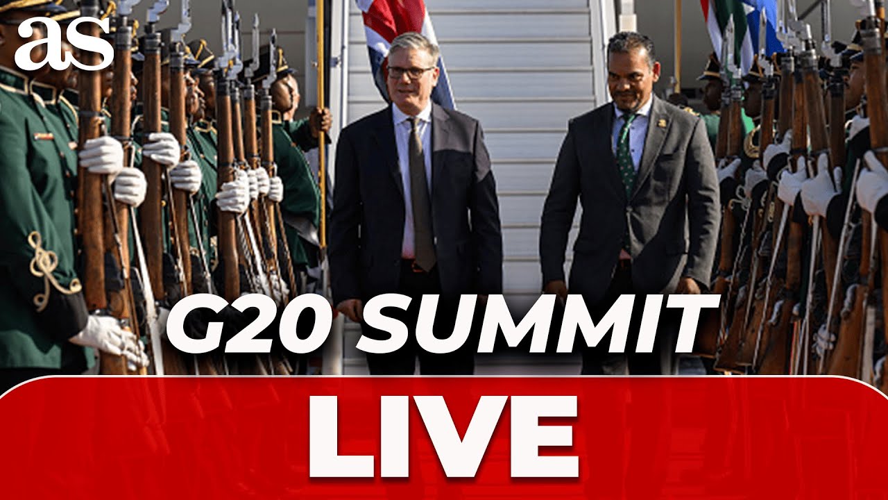 LIVE: WORLD LEADERS arrive in SOUTH AFRICA  for G20 SUMMIT