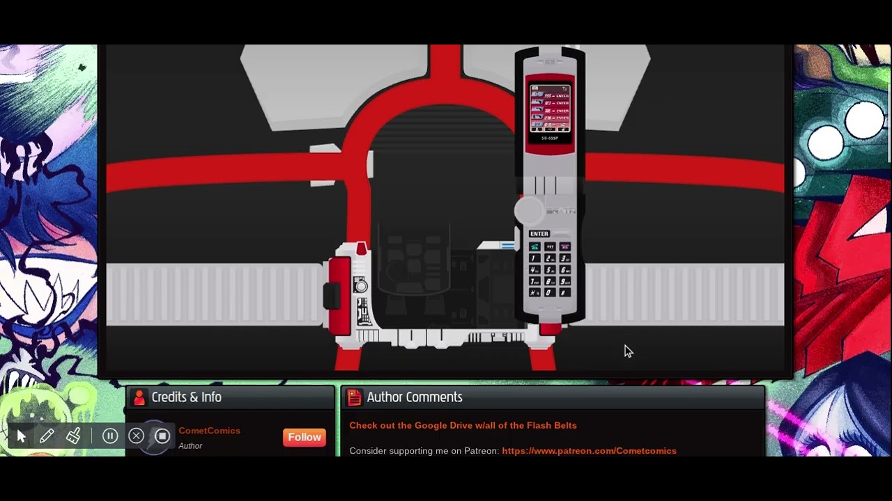 Kamen Rider Faiz Flash Belt