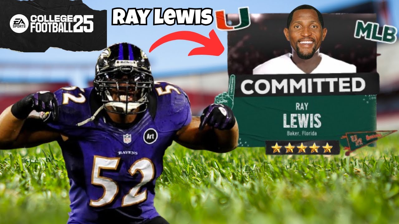 Ray Lewis leads the #1 defense in College Football 25 | Road To Glory MLB