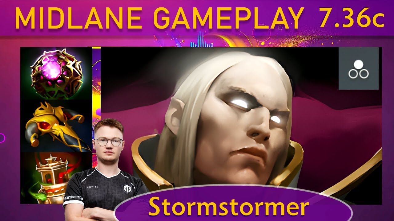 ⭐ New Patch 7.36c Stormstormer Invoker |KDA - 50 KP - 84%| Mid Gameplay - Dota 2 Top MMR