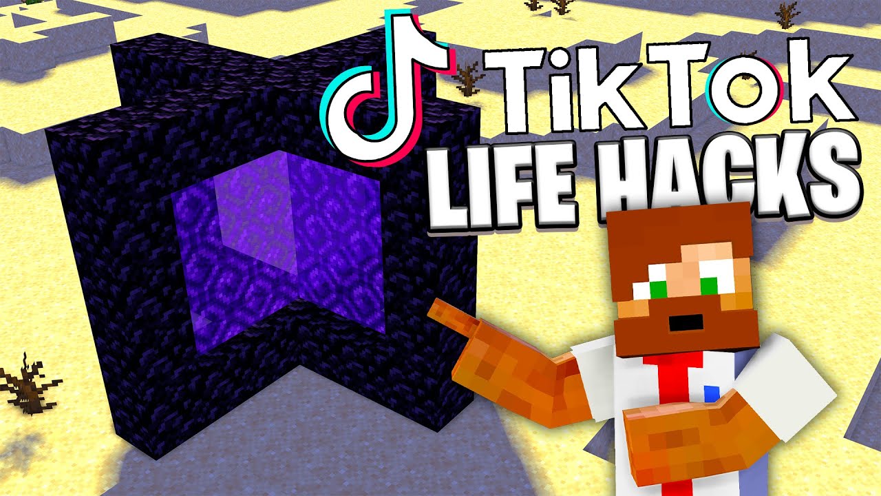 TESTAR DUMMA TIKTOK LIFEHACKS FÖR MINECRAFT