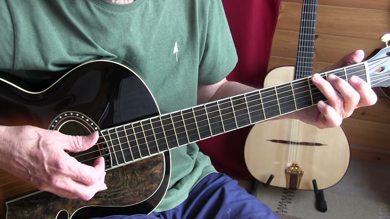 EZ Fingerpicking Lesson - My Creole Belle - Free TAB