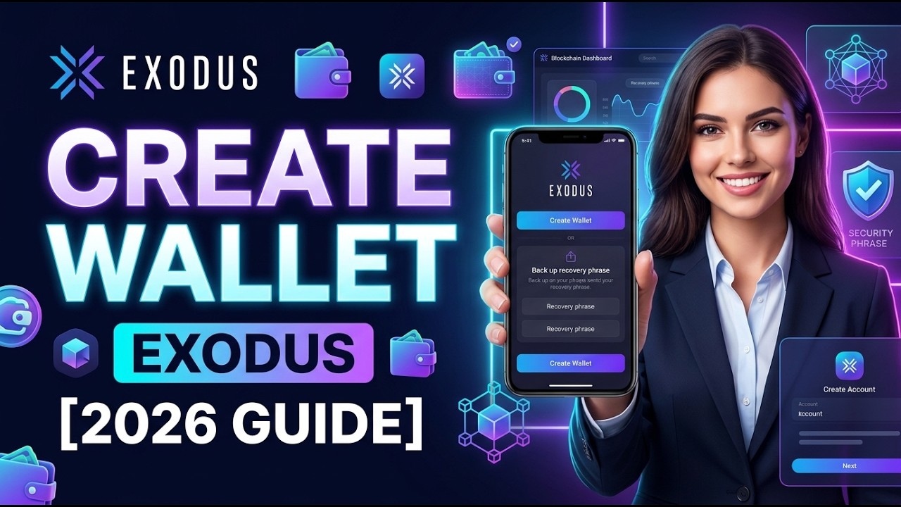 How to create Exodus Wallet Account [2026 Full Guide]