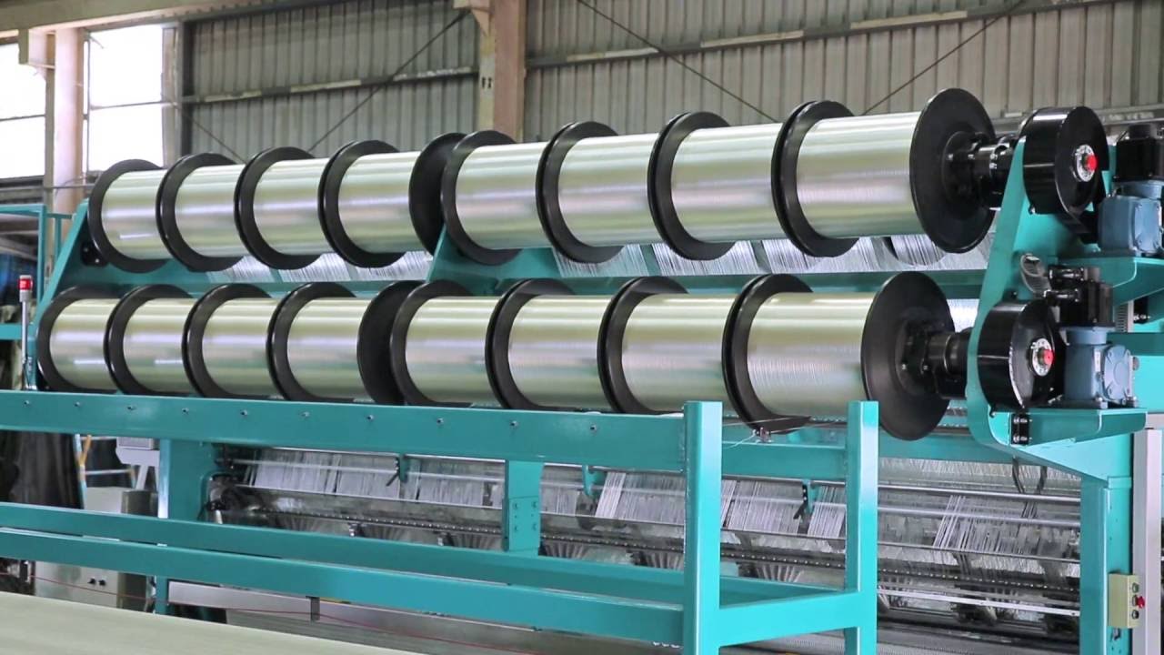 Raschel Knitting Machine - Wei Meng at Taipei Plas 2016