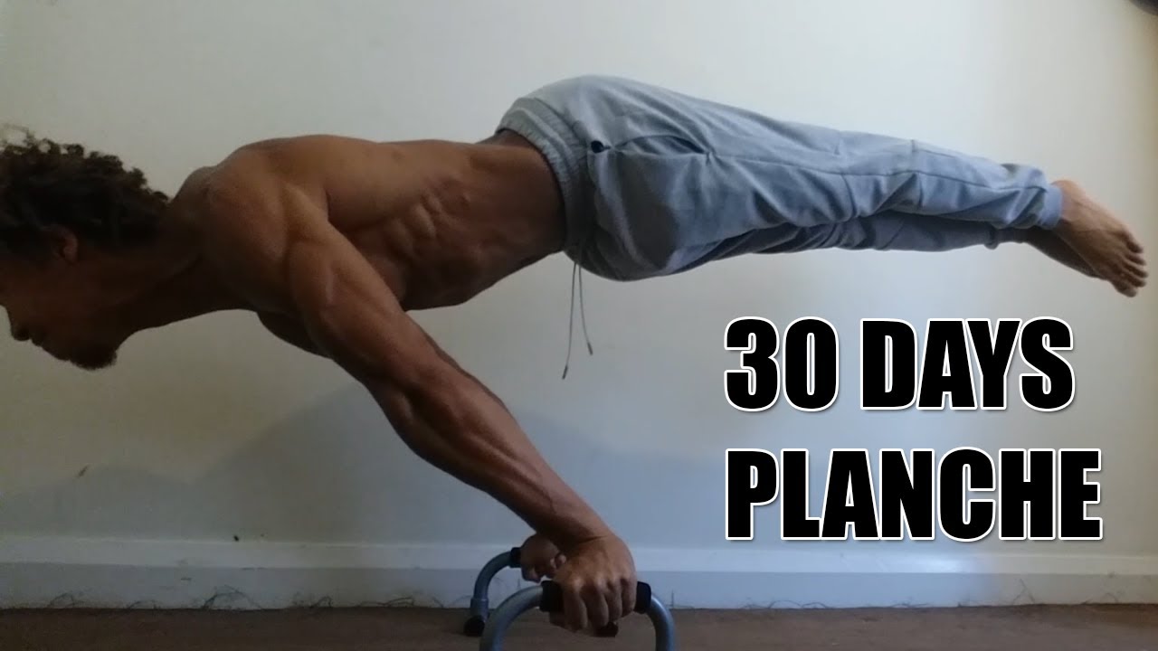 Full Planche in 30 days - 30 Day Planche Challenge
