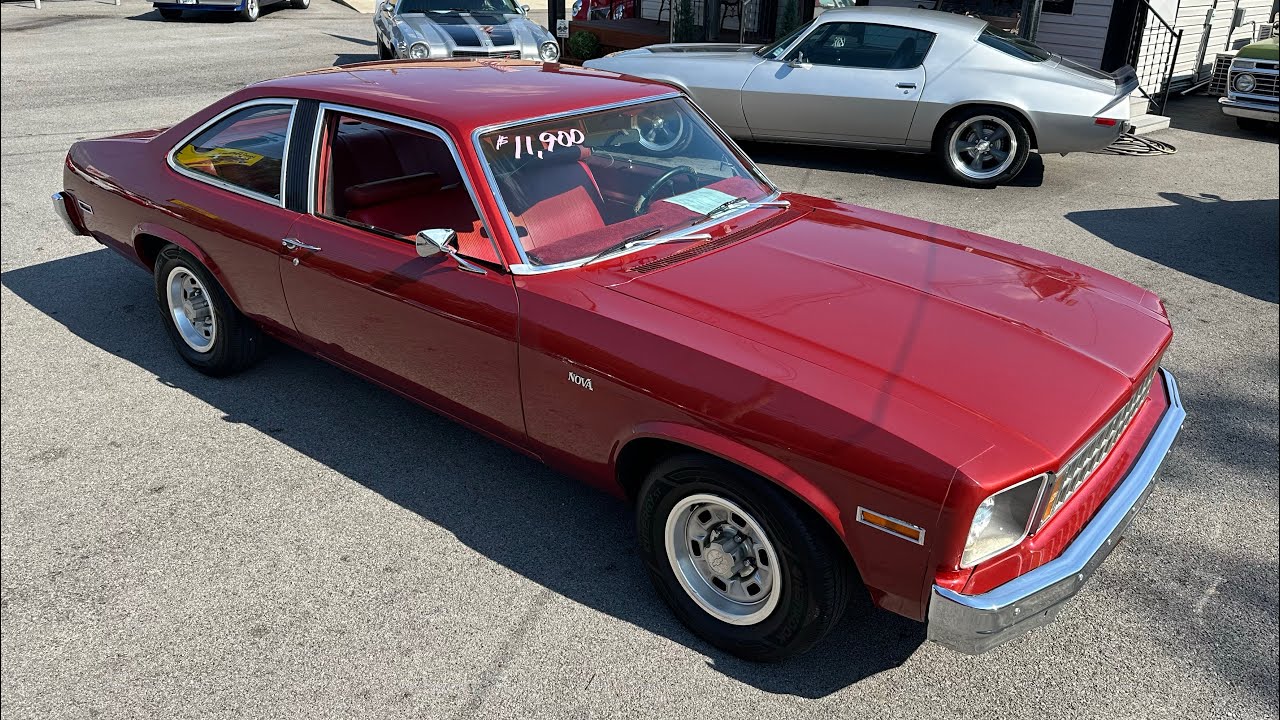 Test Drive 1976 Chevrolet Nova SOLD $11,900 Maple Motors #2674