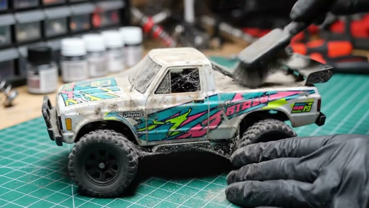 RC Car Hobby Project for 1980s Retro Turbo Truck Restoration @ProjectRusted