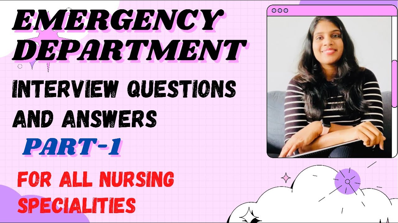 Interview questions and answers EMERGENCY DEPARTMENT #For all nursing specialities #MR.MIRACLE