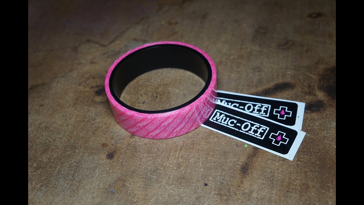 Muc Off Tubeless Rim Tape - A noob installs it