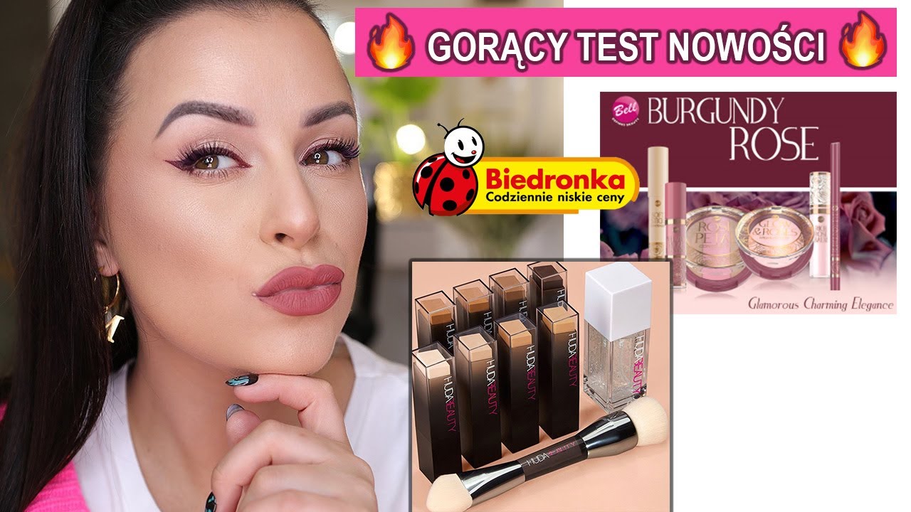 NOWOŚCI - nowa kolekcja Bell dla Biedronki oraz NOWY PODKŁAD od Huda Beauty