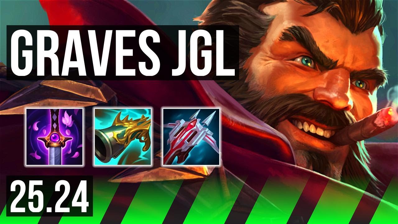 GRAVES vs AATROX (JGL) | Good KDA: 19/1/9, 45K damage | EUW Diamond | 25.24
