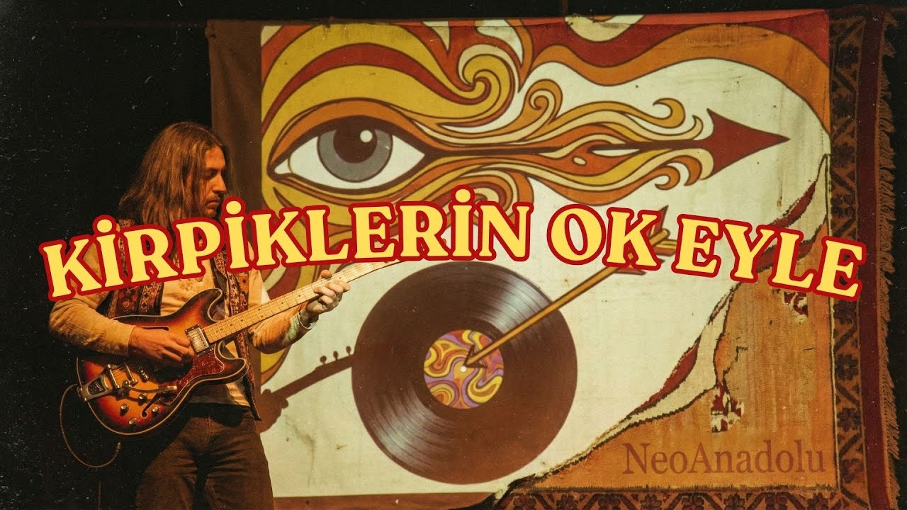 Kirpiklerin Ok Eyle | Pierce Me With Your Lashes - 70s Psychedelic Rock (NeoAnadolu -AI Re-imagined)