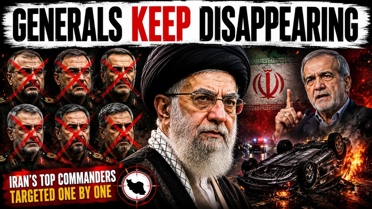 Iran's Generals That THREATEN America Keep DISAPPEARING