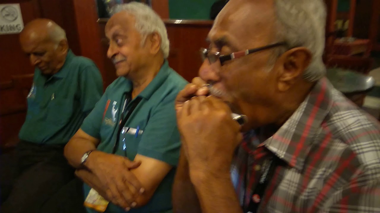 Gadi Bula Rahi Hai on Harmonica by Shri Anupam Pal in company of Mumbai Harmonics at IMP meet 2018