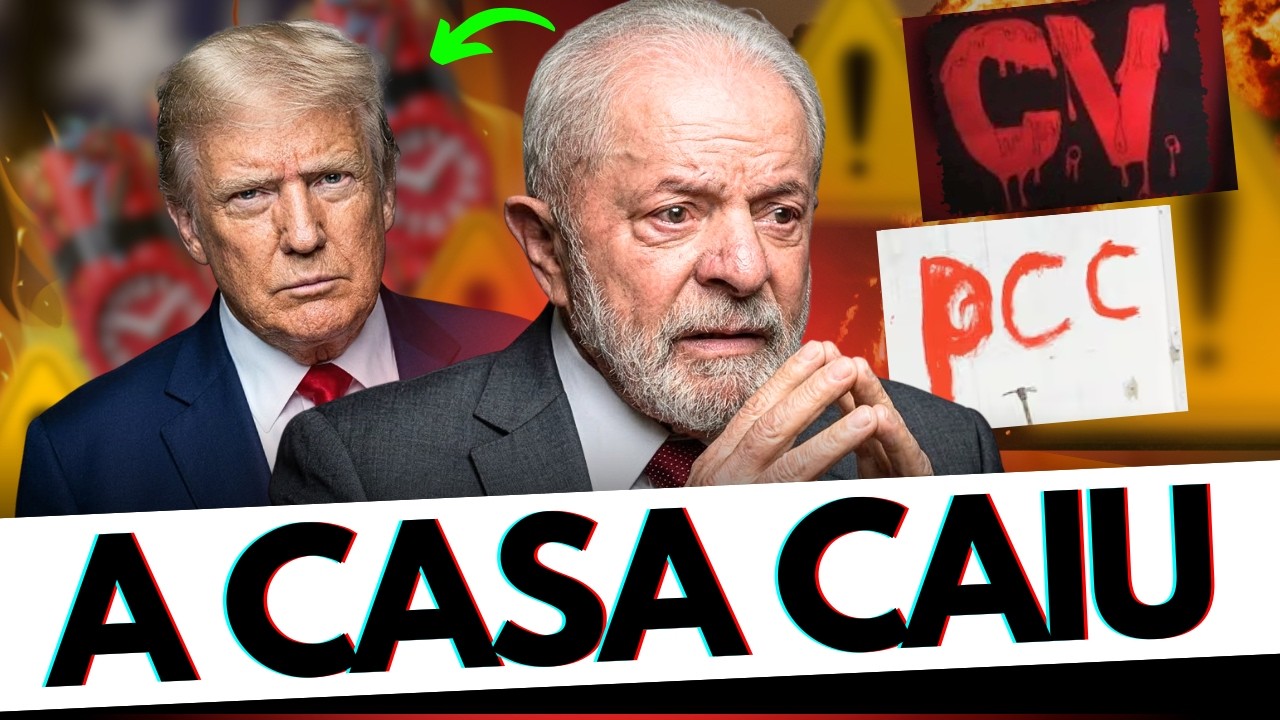 🚨EUA DIZ QUE PCC E CV SÃO AMEAÇA À SEGURANÇA NACIONAL: LULA TEME INTERVENÇÃO A QUALQUER MOMENTO...