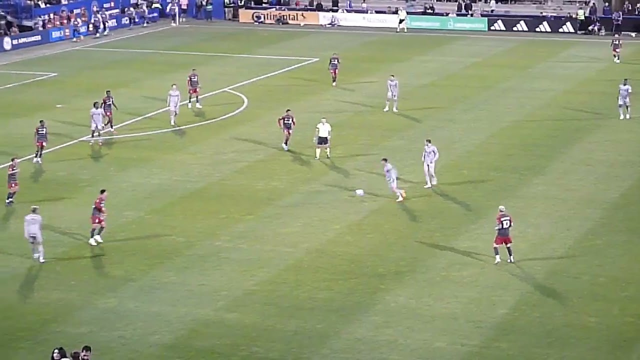 Lassi Lappalainen of CF Montreal (Impact) scores vs. Toronto FC 5/13/23