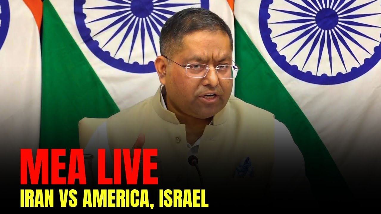 LIVE | MEA Briefing On Iran vs America, Israel | LPG Crisis | Strait Of Hormuz