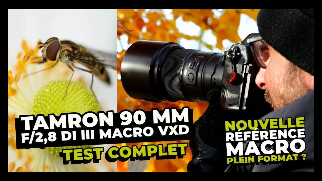 TEST Tamron 90 mm f/2,8 Di III MACRO VXD : une nouvelle r&eacute;f&eacute;rence ?