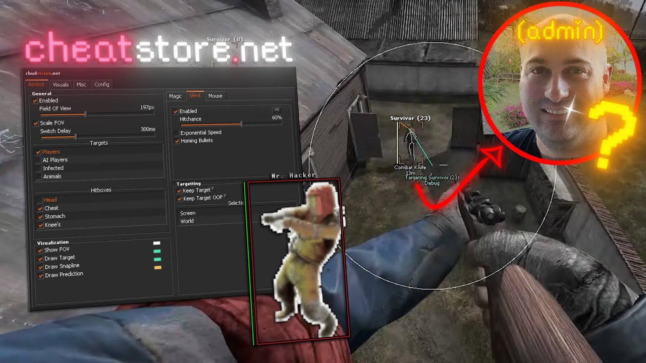 Chudvision DayZ Cheaters Vs. DayZ Admin