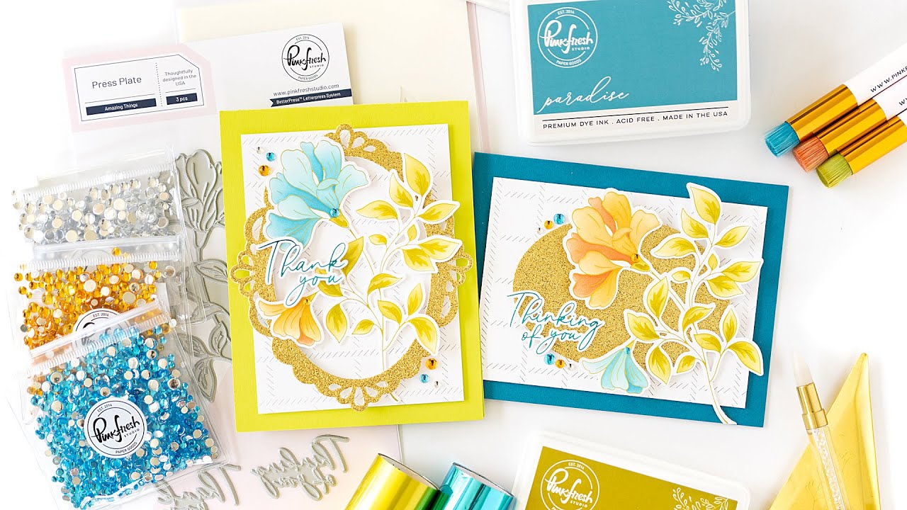 Live with Lea - Amazing Things hot foiled card