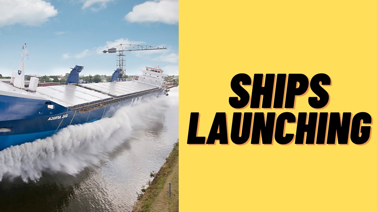 Ship Launch | Awesome ship launches Compilation