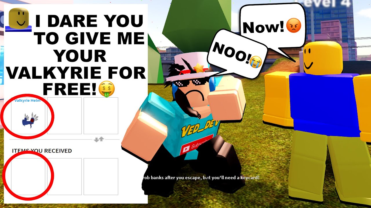 ROBLOX DARES #14 VERY FUNNY!