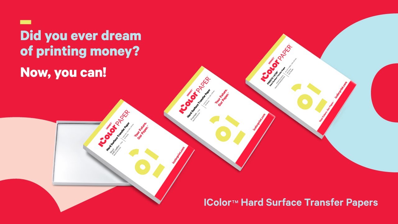 UNINET IColor Hard Surface Paper for White Toner Printers