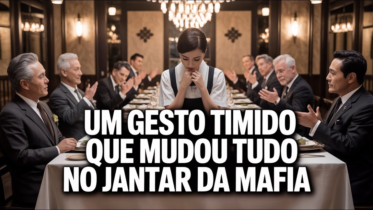 Mafioso coreano e sua festa ..O impacto de uma saudação tímida e como uma garçonete parou