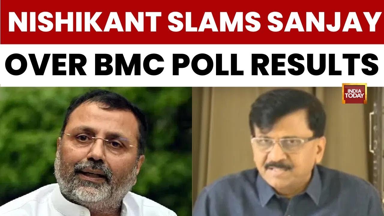 Nishikant Dubey Mocks Sanjay Raut After BJP Sweep In Mumbai BMC Polls | India Today News