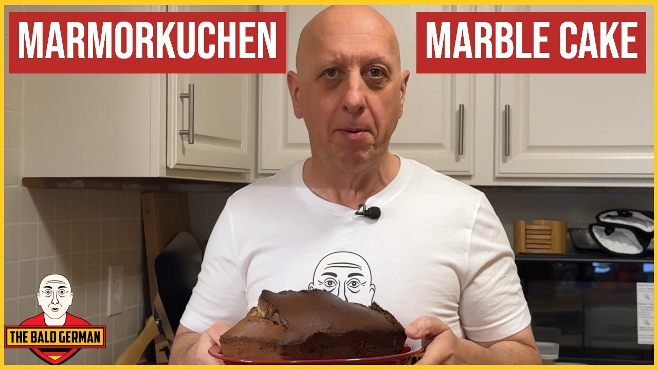 Как приготовить старинный немецкий марморкухен (мраморный пирог).