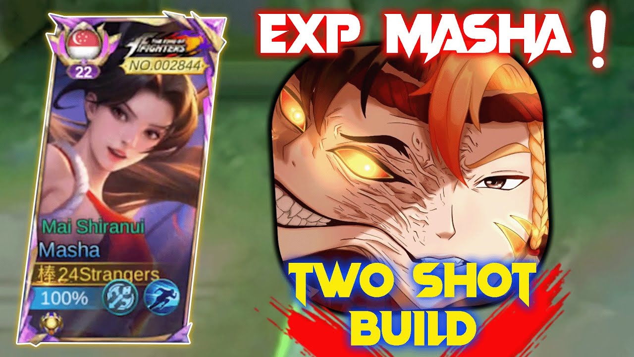 MASHA ONE HIT BUILD❌ MASHA TWO HIT BUILD✅