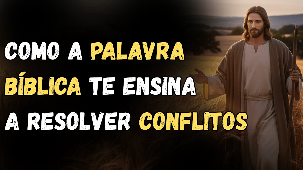 Como a SABEDORIA BÍBLICA te ensina a resolver CONFLITOS e viver bem em tempos DIFÍCEIS.