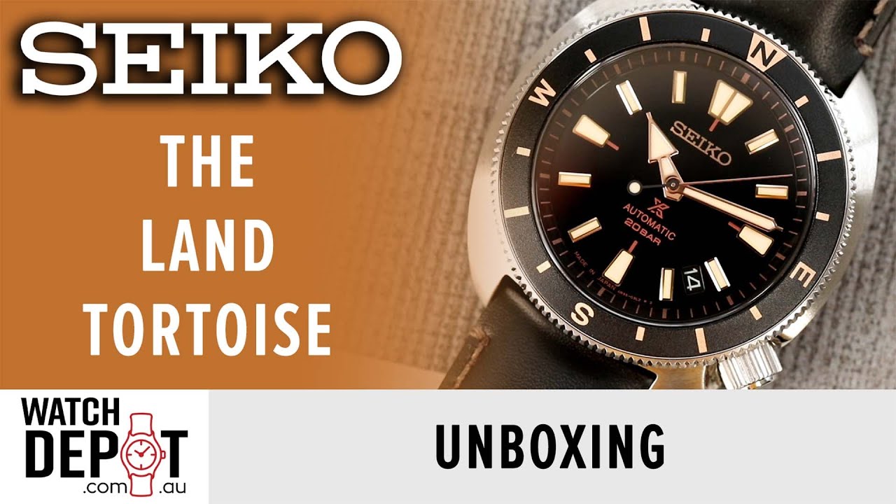 THE LAND TORTOISE | Распаковка и обзор часов Seiko Prospex SRPG17J