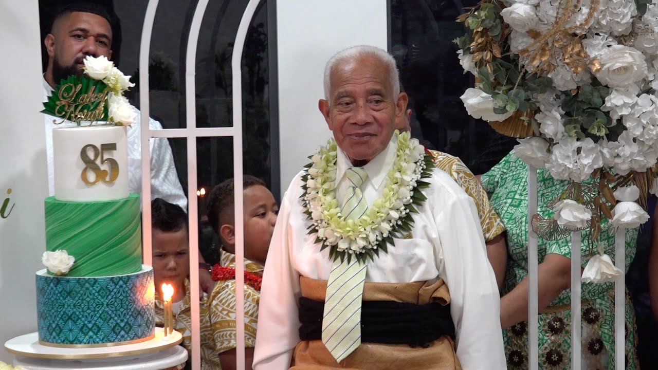 Lakei Nafetalai Neiufi's Beautiful 85th Birthday Celebration