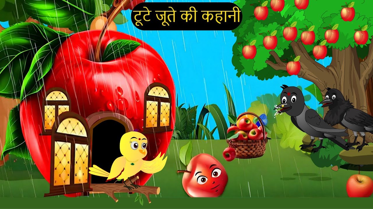 Rano Chidiya Wala Cartoon | कार्टून चिड़िया | NewTuni Achi Cartoon | Hindi Kahani Dekhao | Chichu TV