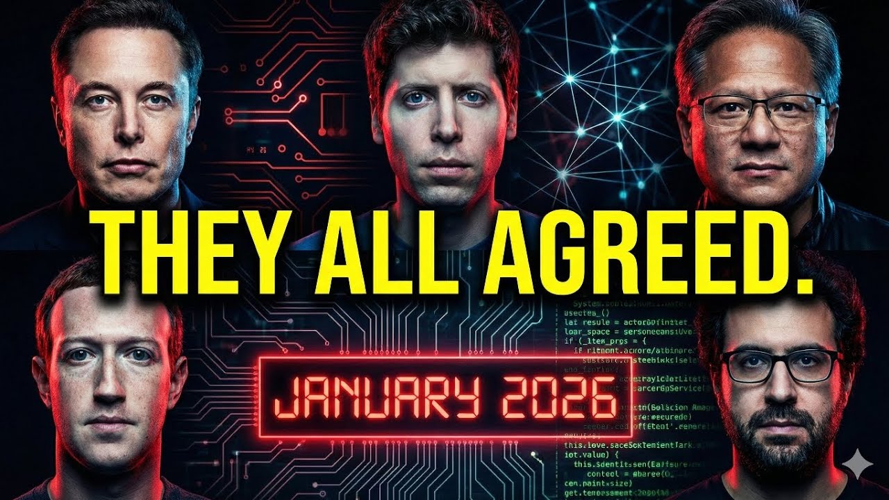 5 AI CEOs Just Issued The Same Warning (It's Starting)