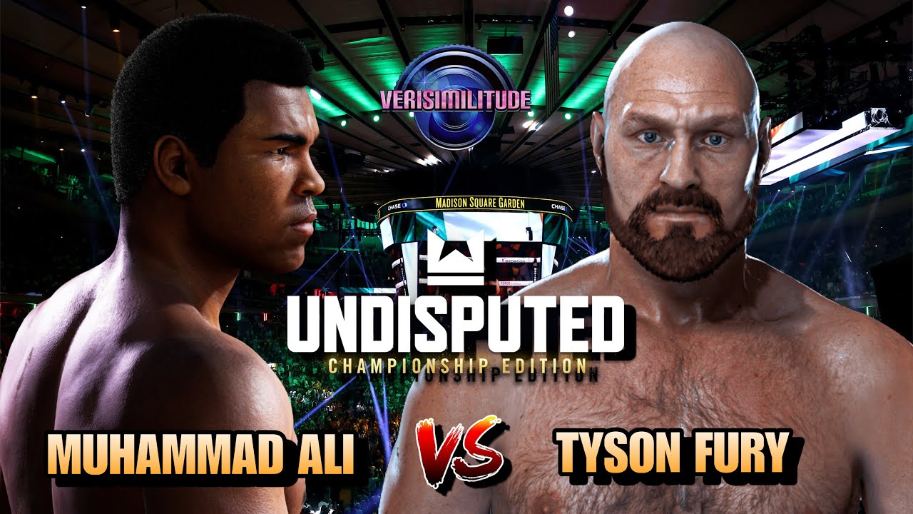 UNDISPUTED PLAYSTATION 5 PRO EDITION; MUHAMMAD ALI VS TUSON FURY AT MADISON SQUARE GARDENS, NEW YORK