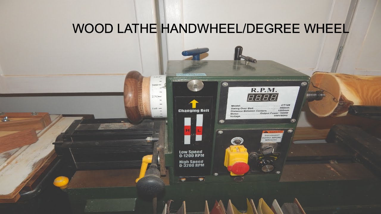 18X47 Lathe Handwheel/Degree Wheel